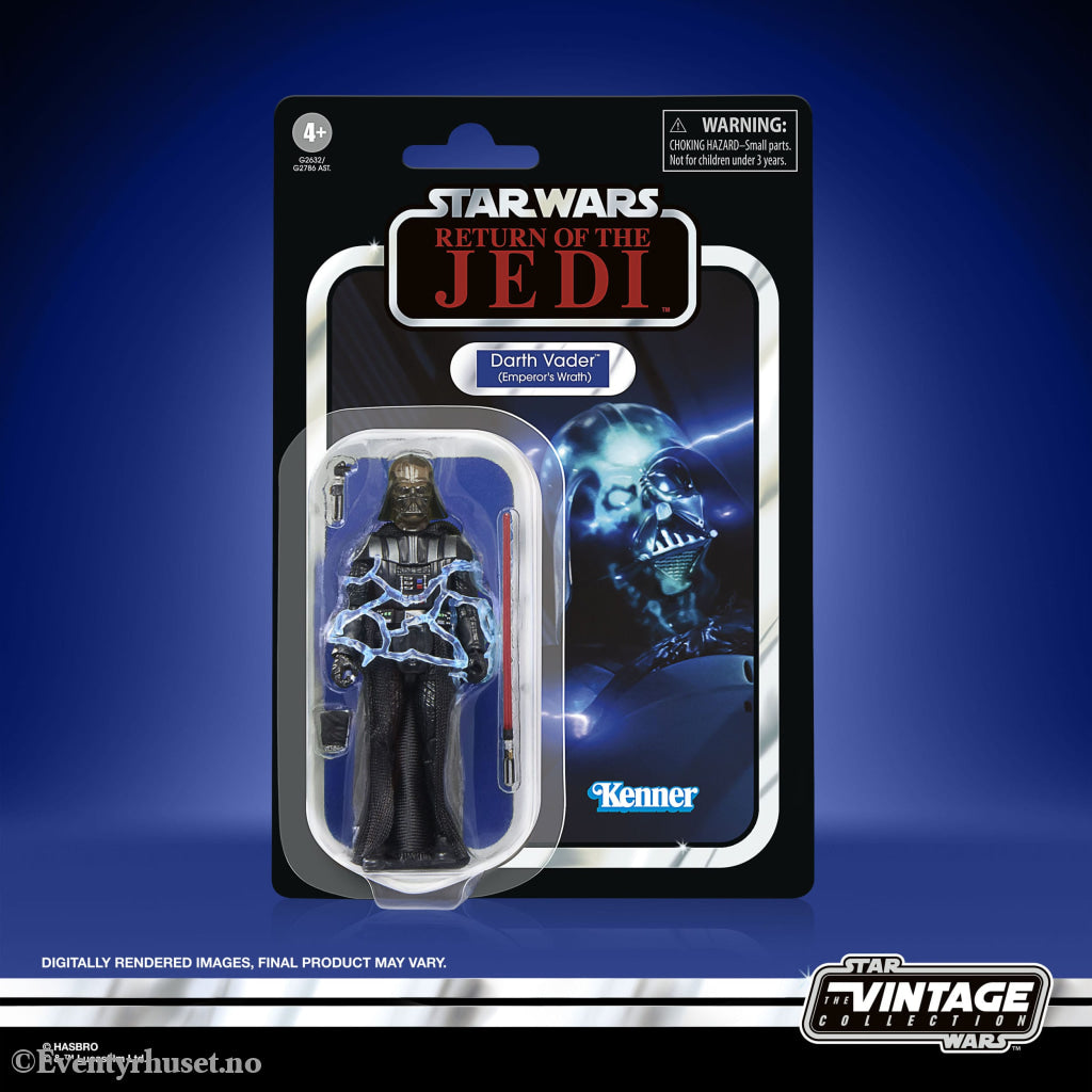 Star Wars Episode VI Vintage Collection Action Figure Darth Vader (Emperor’s Wrath) 10 cm. Mint In Sealed Box (MISB)!