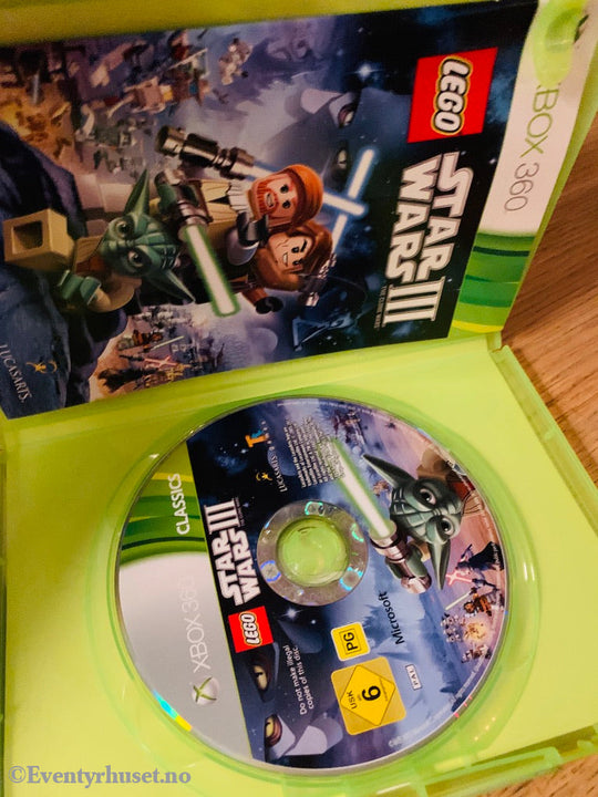 Star Wars Iii - The Clone Original Triology (Lego). Xbox 360 Classics.