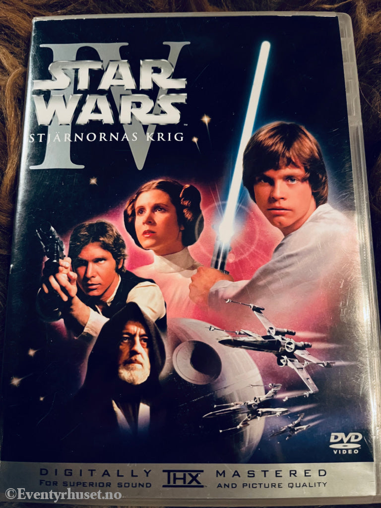 Star Wars Iv - New Hope. Dvd. Svensk Utgave. Dvd