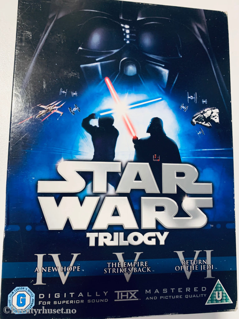 Star Wars Iv - V - Vi. Dvd Samleboks.
