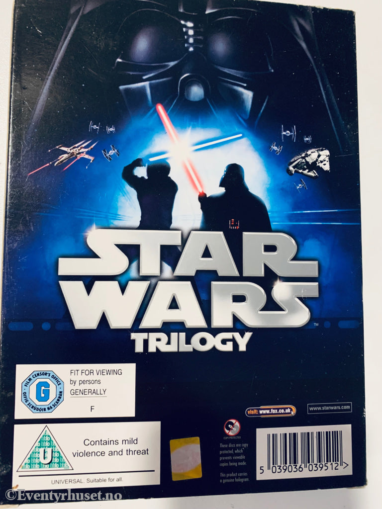 Star Wars Iv - V - Vi. Dvd Samleboks.