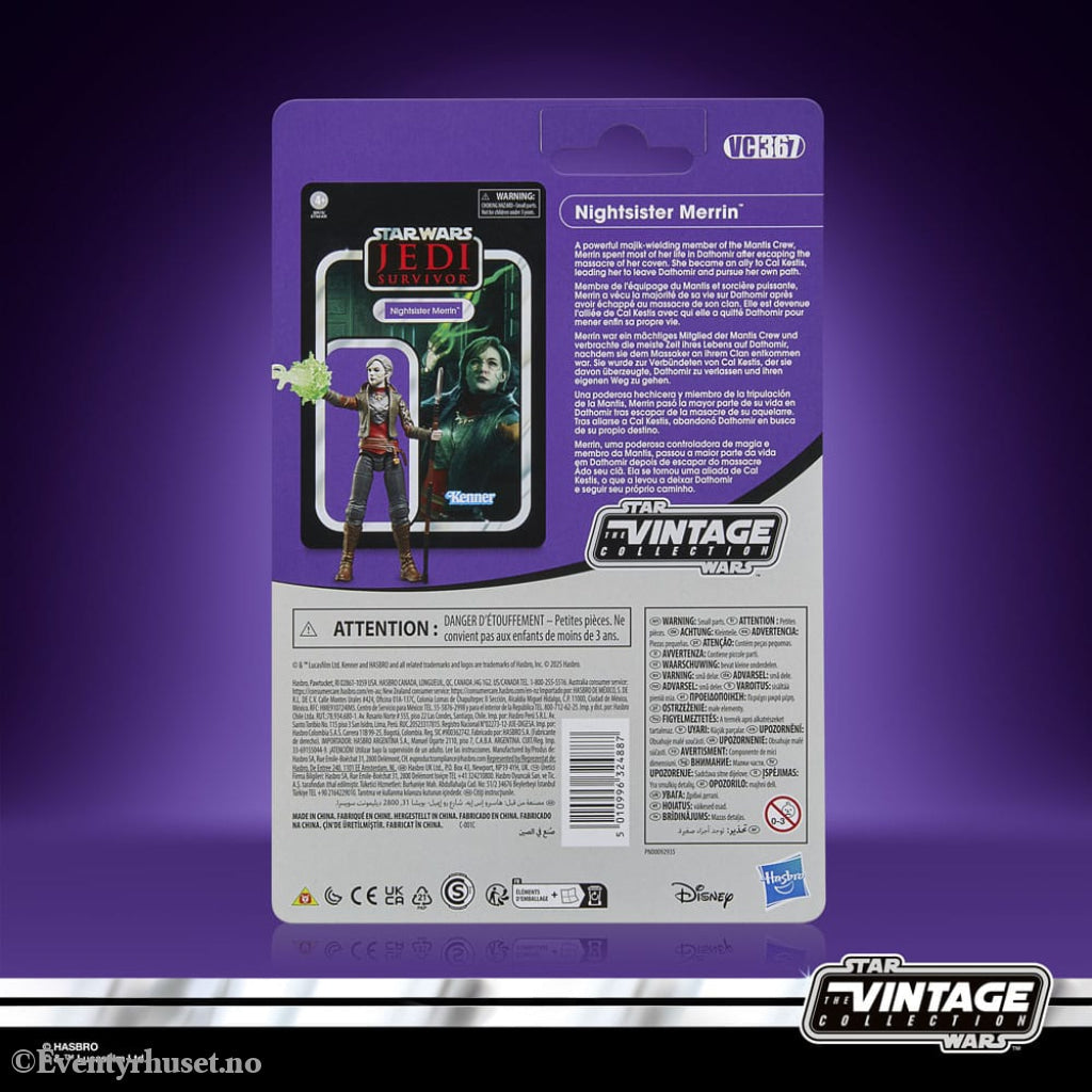 Star Wars Jedi: Survivor Vintage Collection Action Figure Nightsister Merrin 10 cm Toys