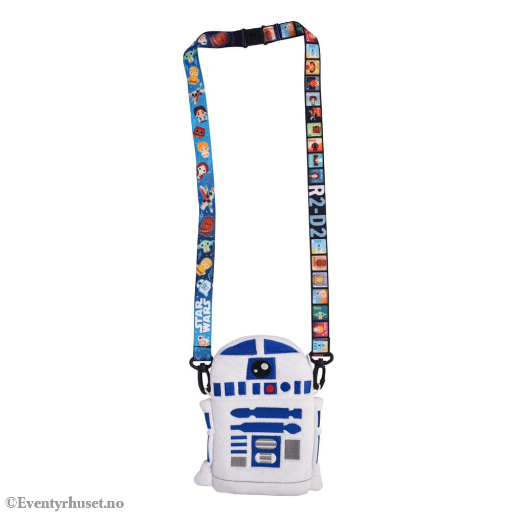 Star Wars Lanyard with Pouch Card Holder R2-D2 Deluxe Fashion & Accessories