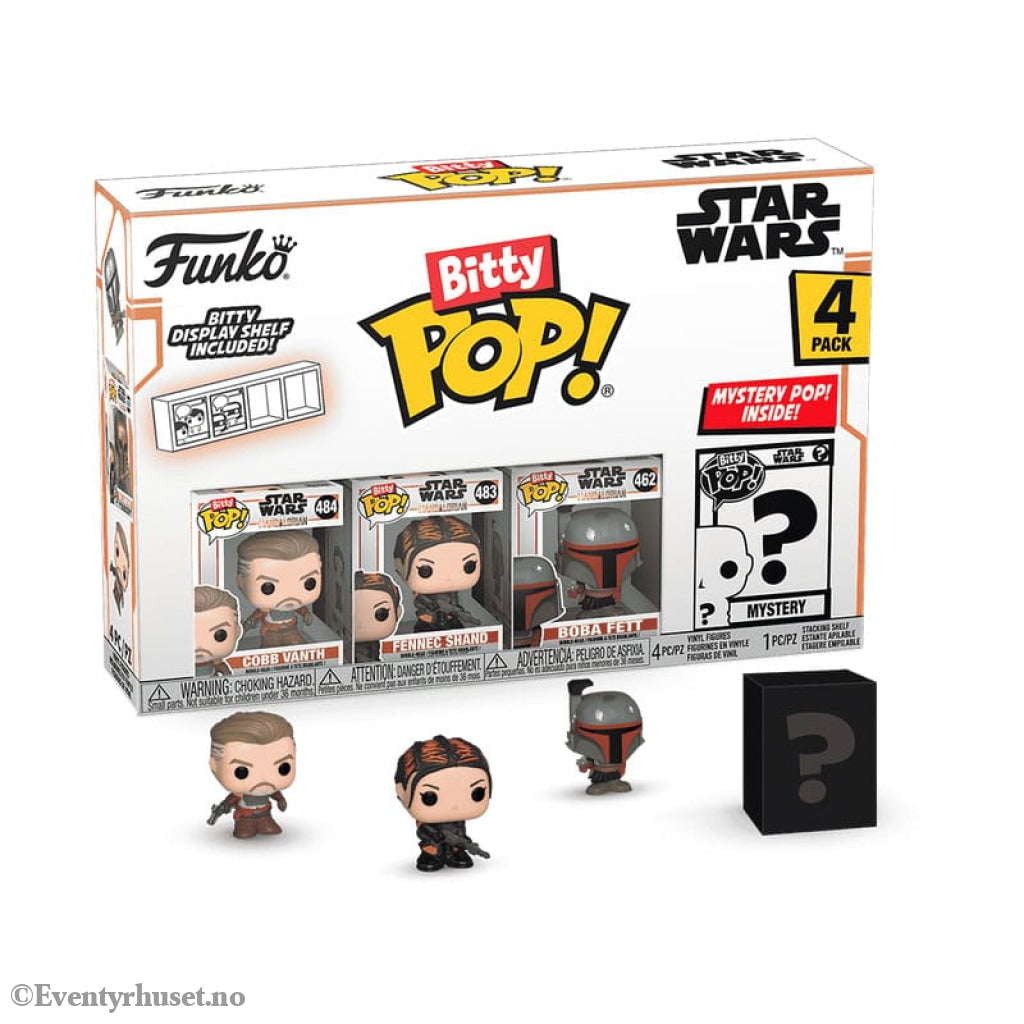 Star Wars: Mandalorian Bitty POP! Vinyl Figure 4-Pack Marshal 2,5 cm Collectibles