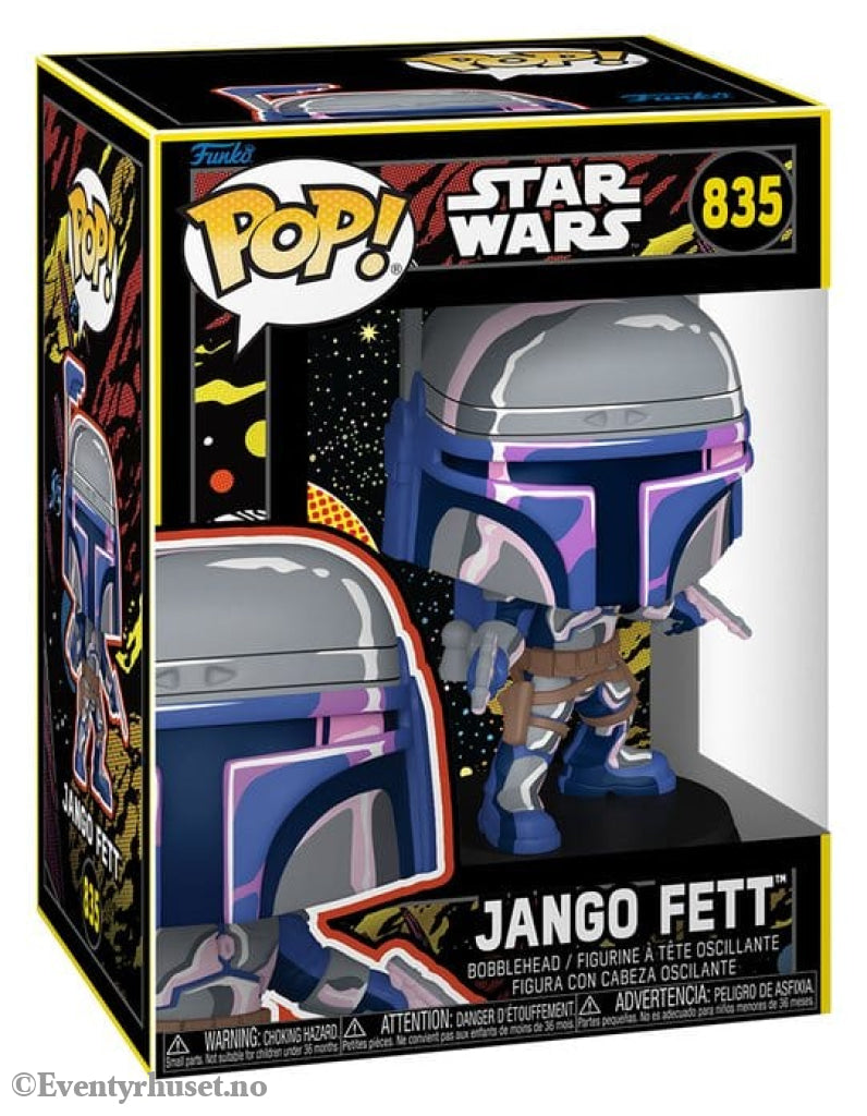 Star Wars: Mandalorian & Grogu POP! Vinyl Figure Jango Fett (Retro) 9 cm Collectibles