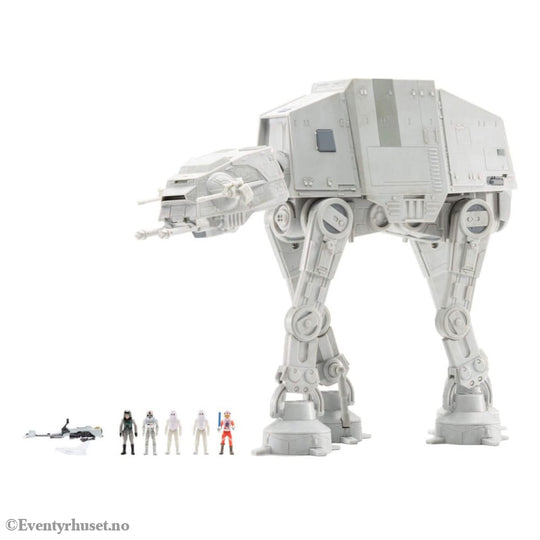 Star Wars Micro Galaxy Squadron Feature Vehicle with Figures Assault Class AT-AT 24 cm Collectibles