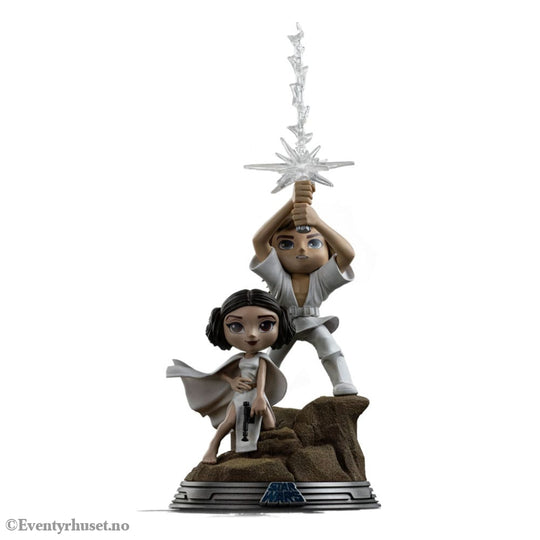 Star Wars Mini Co. PVC Figure Luke & Leia 30 cm Collectibles