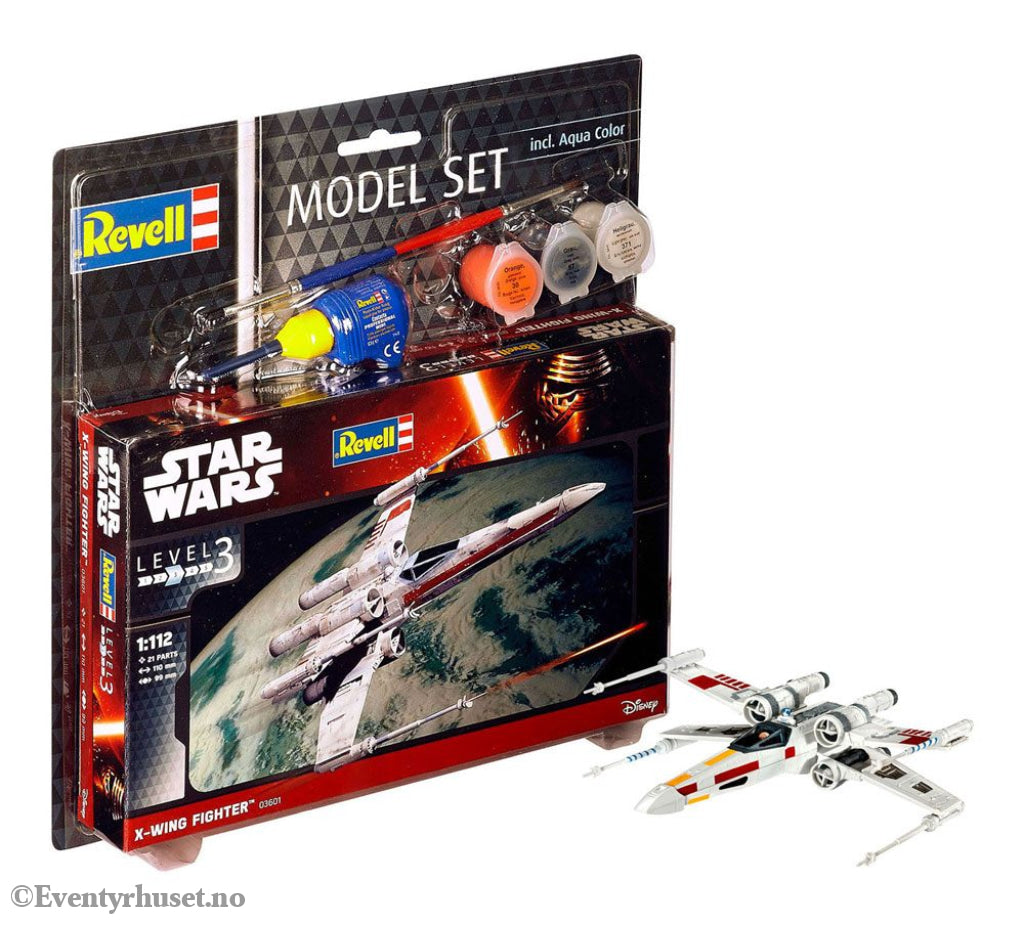 Star Wars Model Kit 1/112 Model Set X-Wing Fighter 11 cm Toys