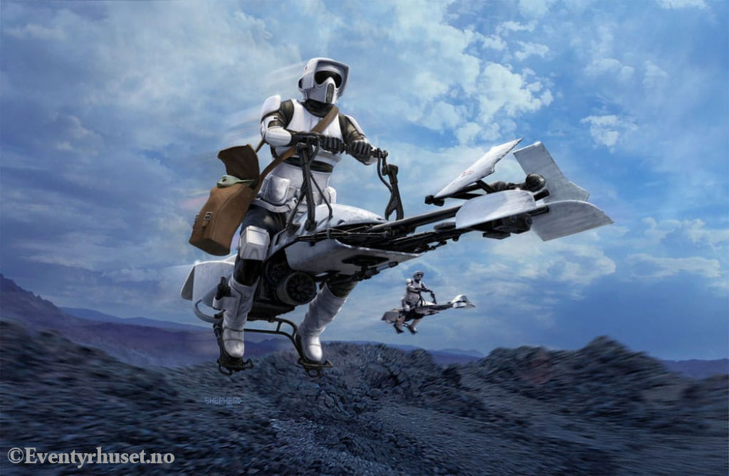 Star Wars Model Kit 1/12 Speeder Bike 26 cm Toys