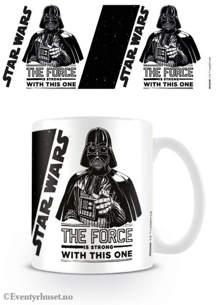 Star Wars Mug The Force Is Strong Home & Gifts