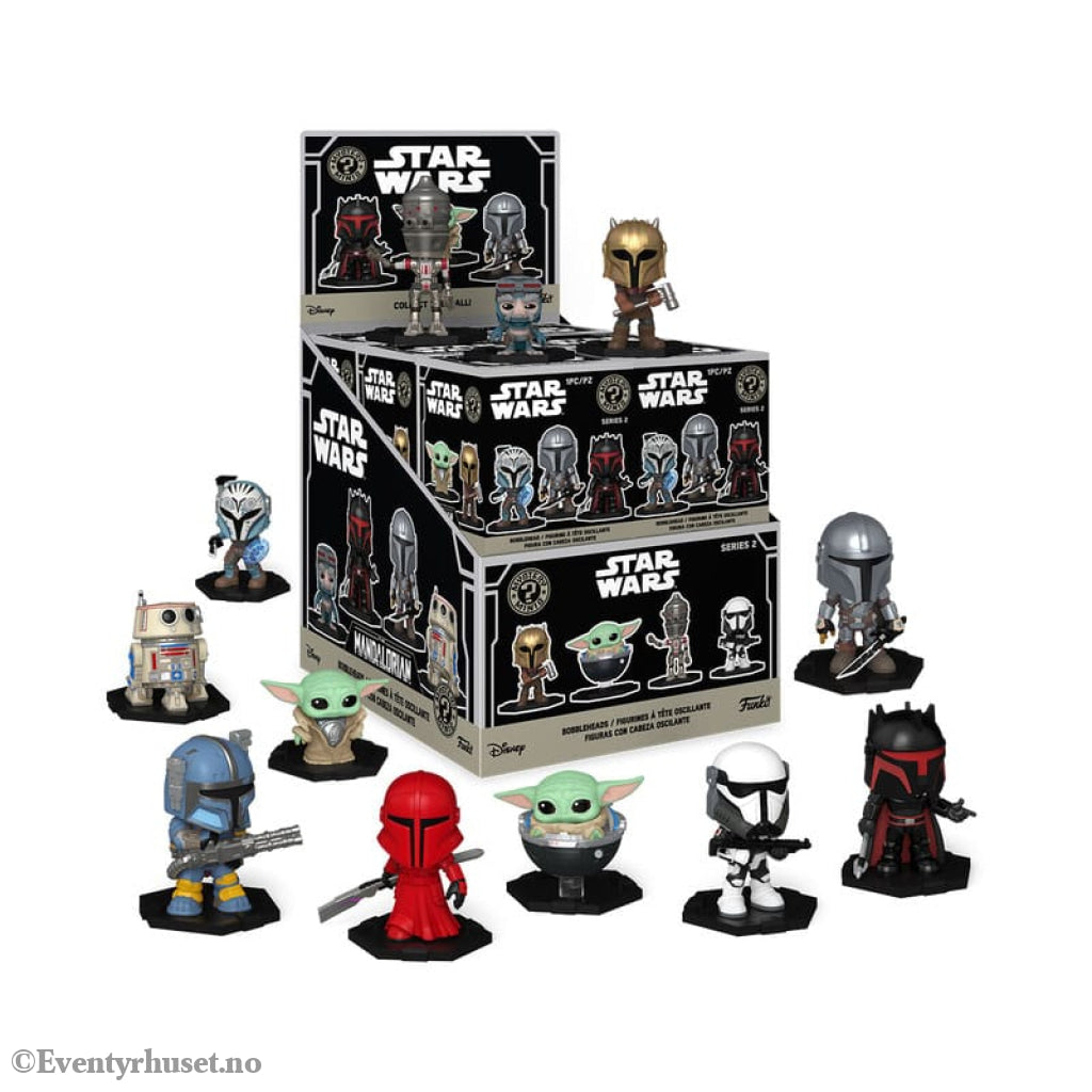 Star Wars Mystery Mini Figures 5 cm The Mandalorian Display (12) Collectibles