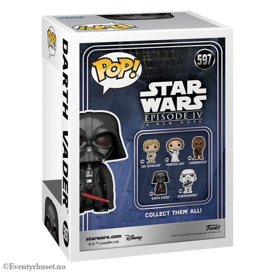 Star Wars New Classics POP! Star Wars Vinyl Figure Darth Vader 9 cm Collectibles