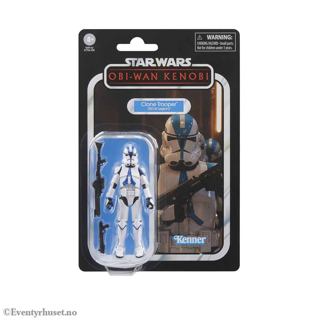 Star Wars: Obi-Wan Kenobi Vintage Collection Action Figure Clone Trooper (501st Legion) 10 cm. Mint In Sealed Box