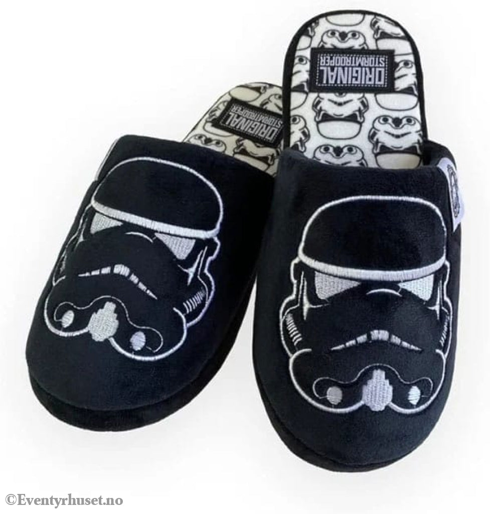 Star Wars Original Stormtrooper Slippers Black EU 8 - 10 Fashion & Accessories