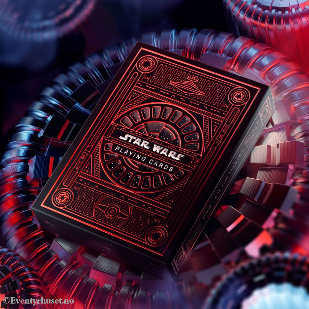 Star Wars Playing Cards Red Version Games