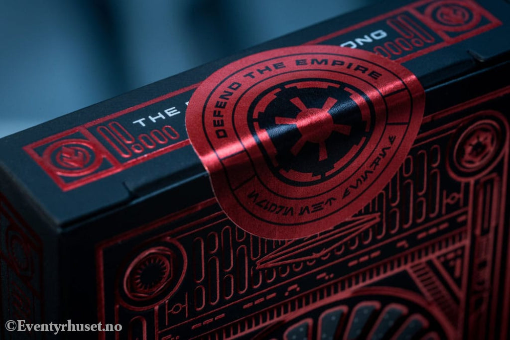 Star Wars Playing Cards Red Version Games