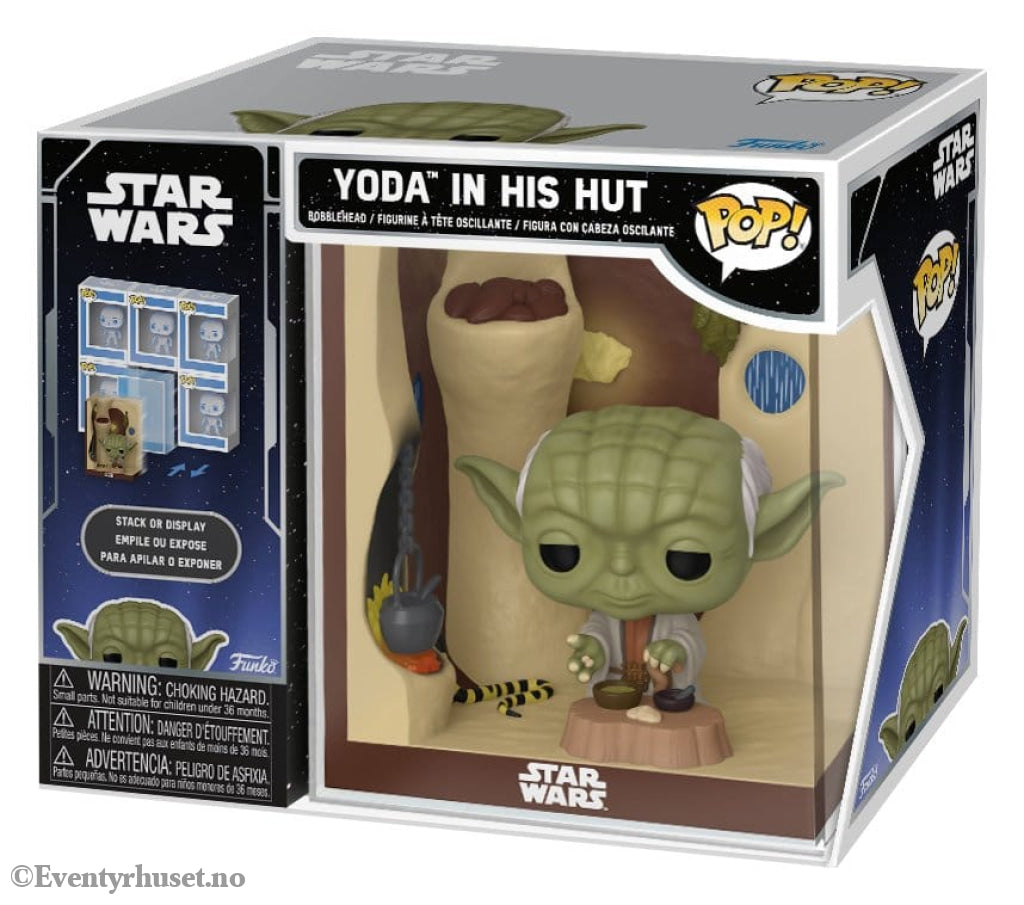 Star Wars POP! Nooks Vinyl Figure Yoda’s Hutt 9 cm Collectibles