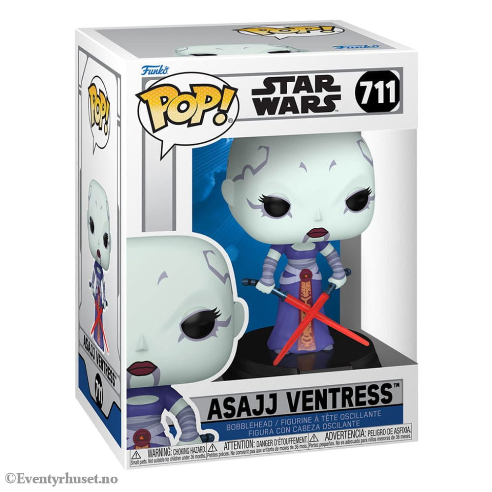 Star Wars POP! Vinyl Bobblehead Figure Asajj Ventress 9 cm Collectibles