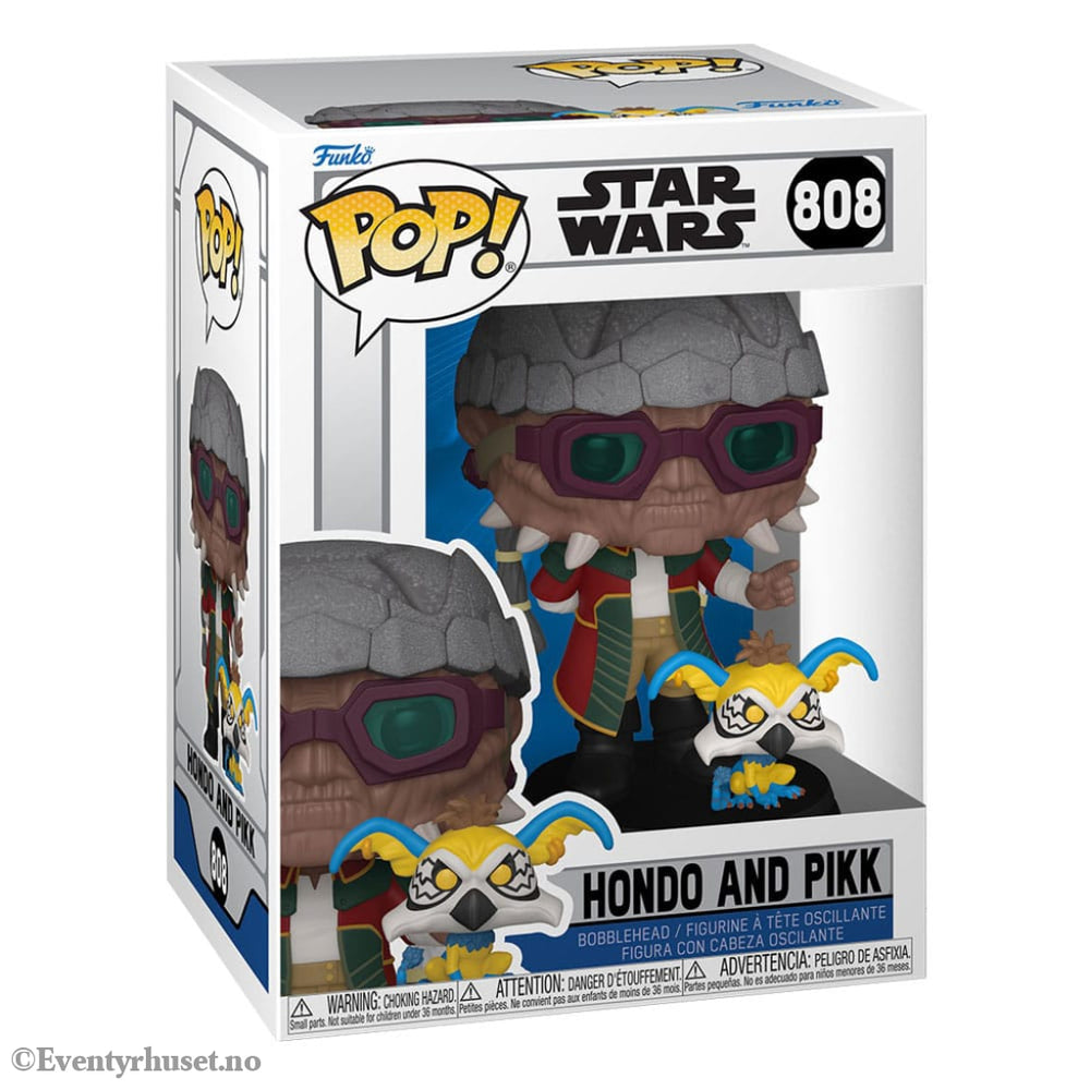 Star Wars POP! Vinyl Bobblehead Figure Hondo and Pikk 9 cm Collectibles