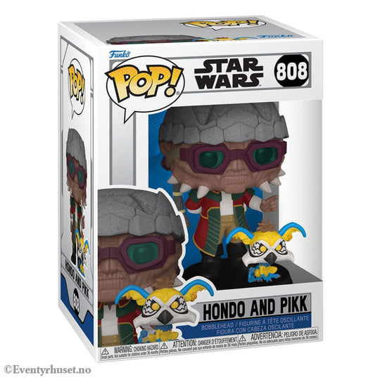 Star Wars POP! Vinyl Bobblehead Figure Hondo and Pikk 9 cm Collectibles