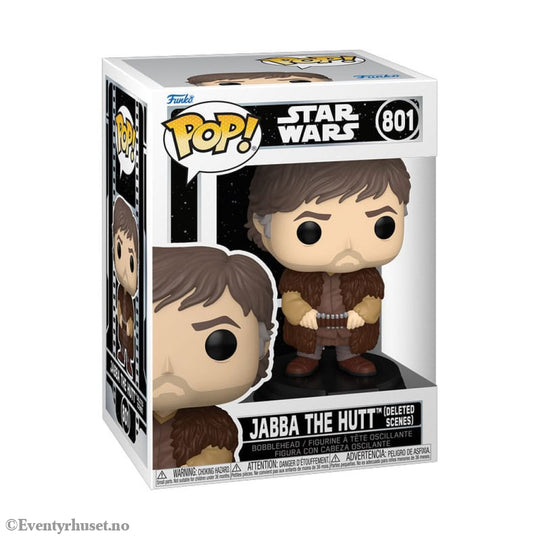 Star Wars POP! Vinyl Bobblehead Figure Jabba the Hutt (Deleted Scenes) 9 cm Collectibles