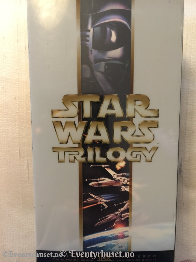 Star Wars Samleboks. 3 X Vhs. Vhs