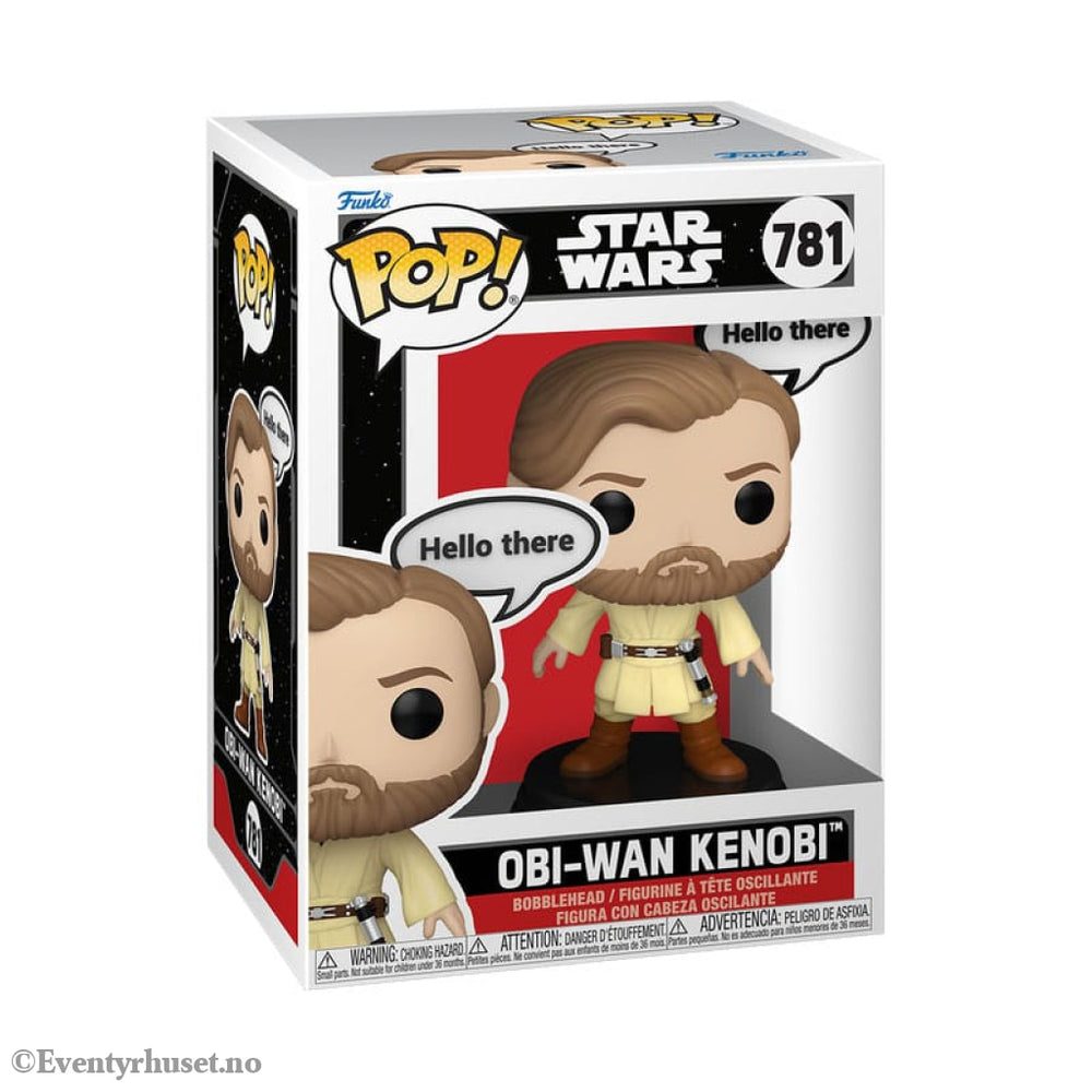 Star Wars: Sayings POP! Plus Movies Vinyl Figure Obi-Wan Kenobi 9 cm Collectibles