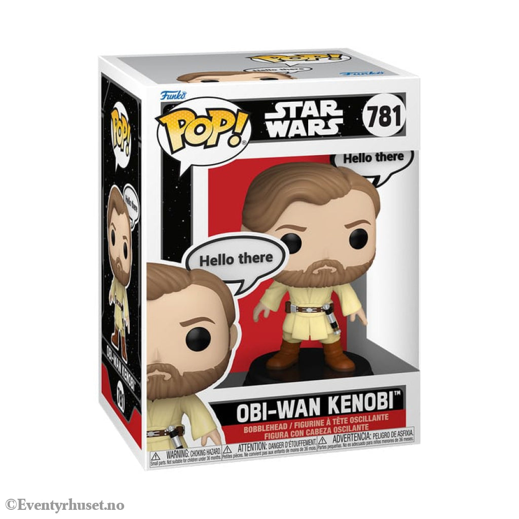 Star Wars: Sayings POP! Plus Movies Vinyl Figure Obi-Wan Kenobi 9 cm Collectibles