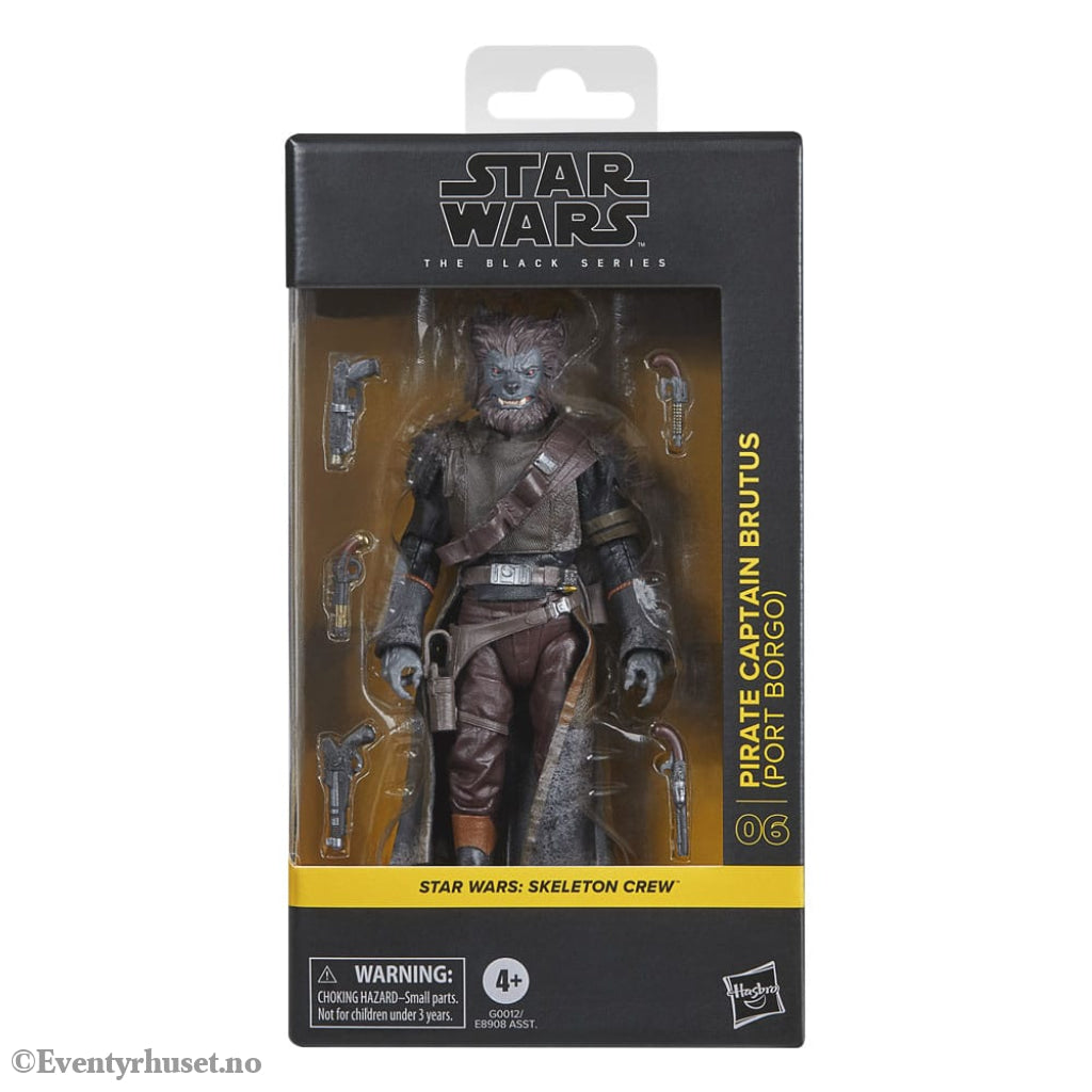 Star Wars: Skeleton Crew Black Series Action Figure Pirate Capitaine Brutus (Port Borgo) 15 cm Toys