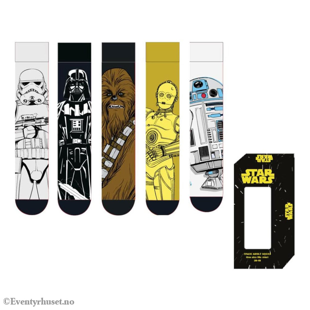 Star Wars Socks 5-Pack 38-45 Fashion & Accessories