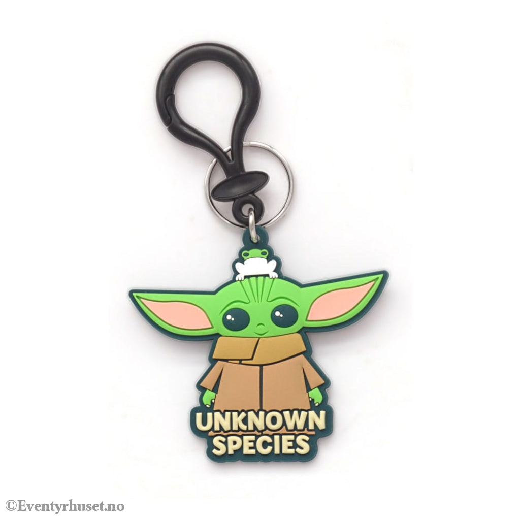 Star Wars Soft Touch PVC Bag Clip Baby Yoda Unknown Species Fashion & Accessories