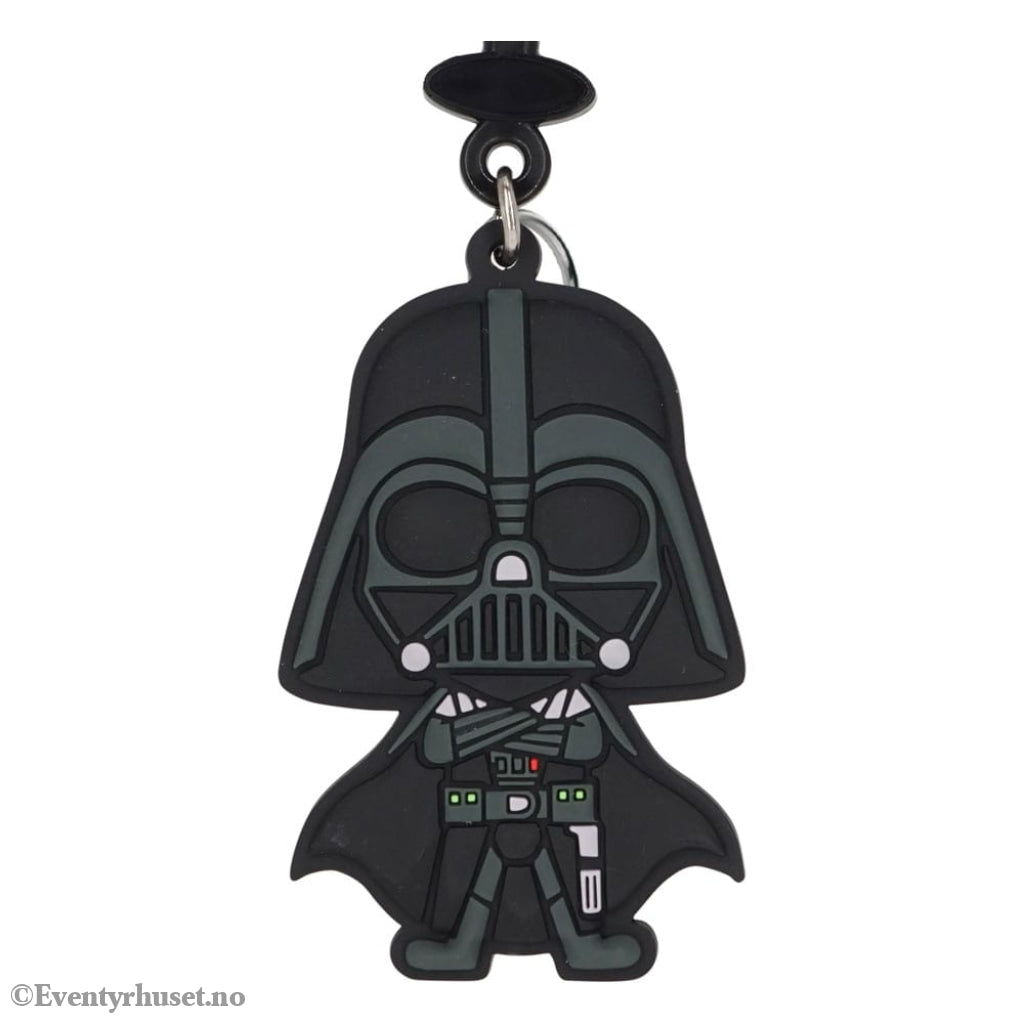 Star Wars Soft Touch PVC Bag Clip Darth Vader Fashion & Accessories