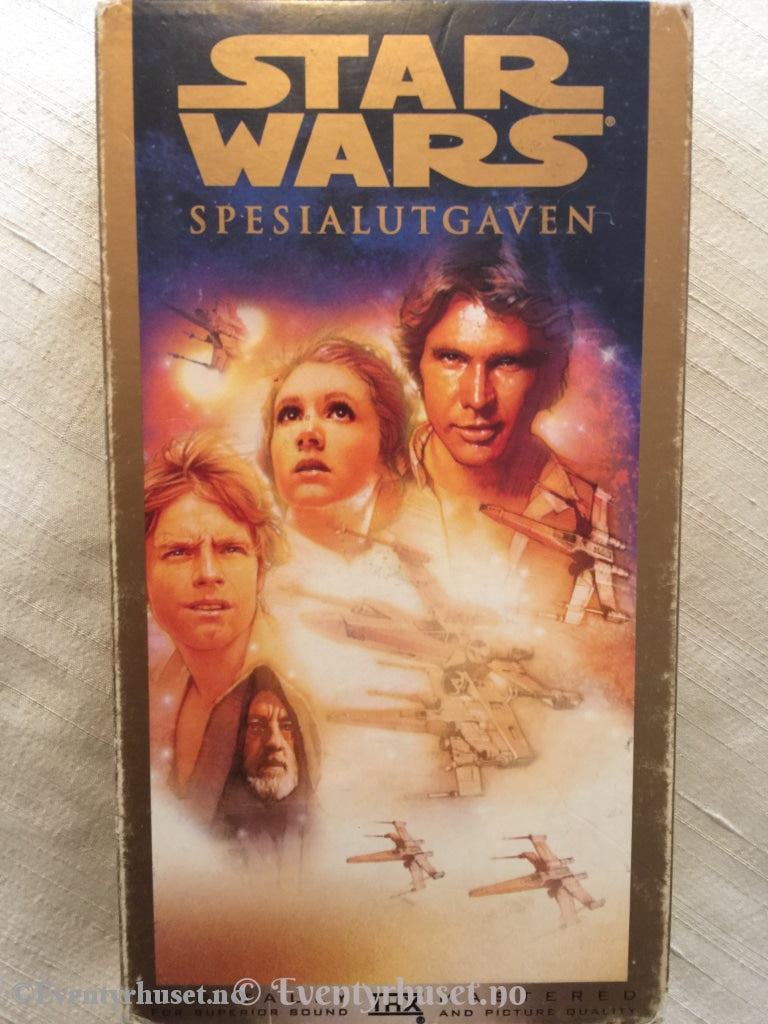 Star Wars Spesialutgaven. 1977/97. Slipcase Vhs. Vhs