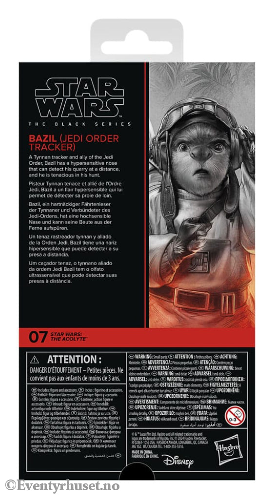 Star Wars: The Acolyte Black Series Action Figure Bazil (Jedi Order Tracker) 10 cm Toys