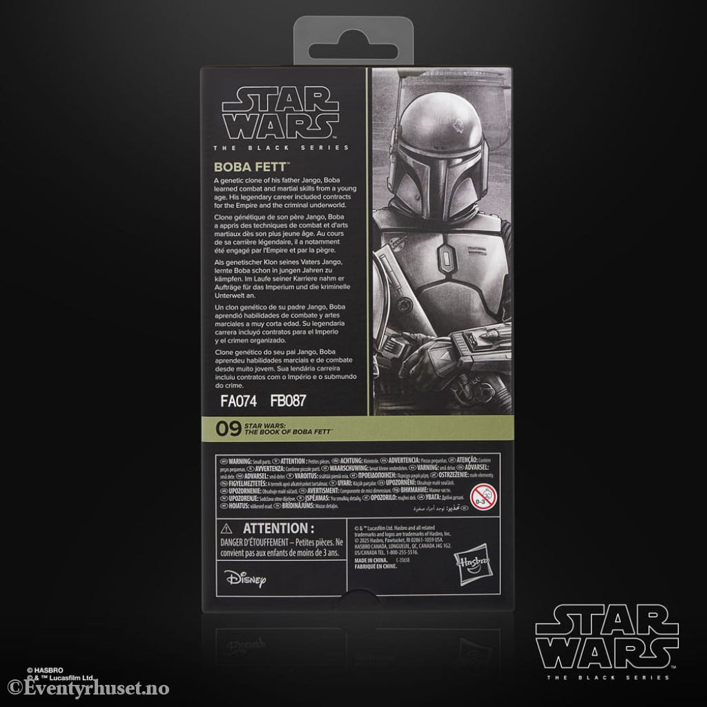 Star Wars: The Book of Boba Fett Black Series Action Figure Boba Fett 15 cm Toys