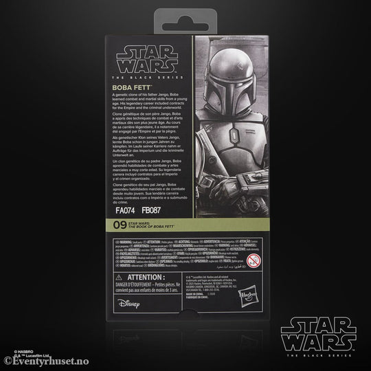 Star Wars: The Book of Boba Fett Black Series Action Figure Boba Fett 15 cm Toys