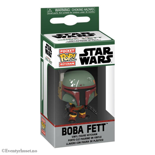 Star Wars The Book of Boba Fett Pocket POP! Vinyl Keychains 4 cm Boba Fett Display (12) Fashion & Accessories