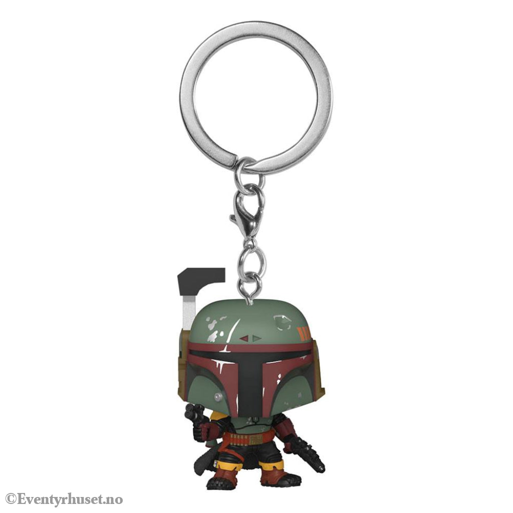 Star Wars The Book of Boba Fett Pocket POP! Vinyl Keychains 4 cm Boba Fett Display (12) Fashion & Accessories
