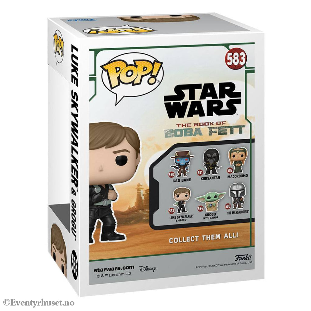 Star Wars The Book of Boba Fett POP! TV Vinyl Figure Luke (TRNG) 9 cm Collectibles