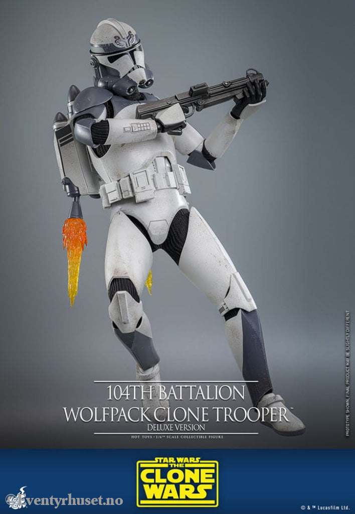 Star Wars The Clone Wars Action Figure 1/6 104th Battalion Wolfpack Clone Trooper Deluxe Version 30 cm Toys