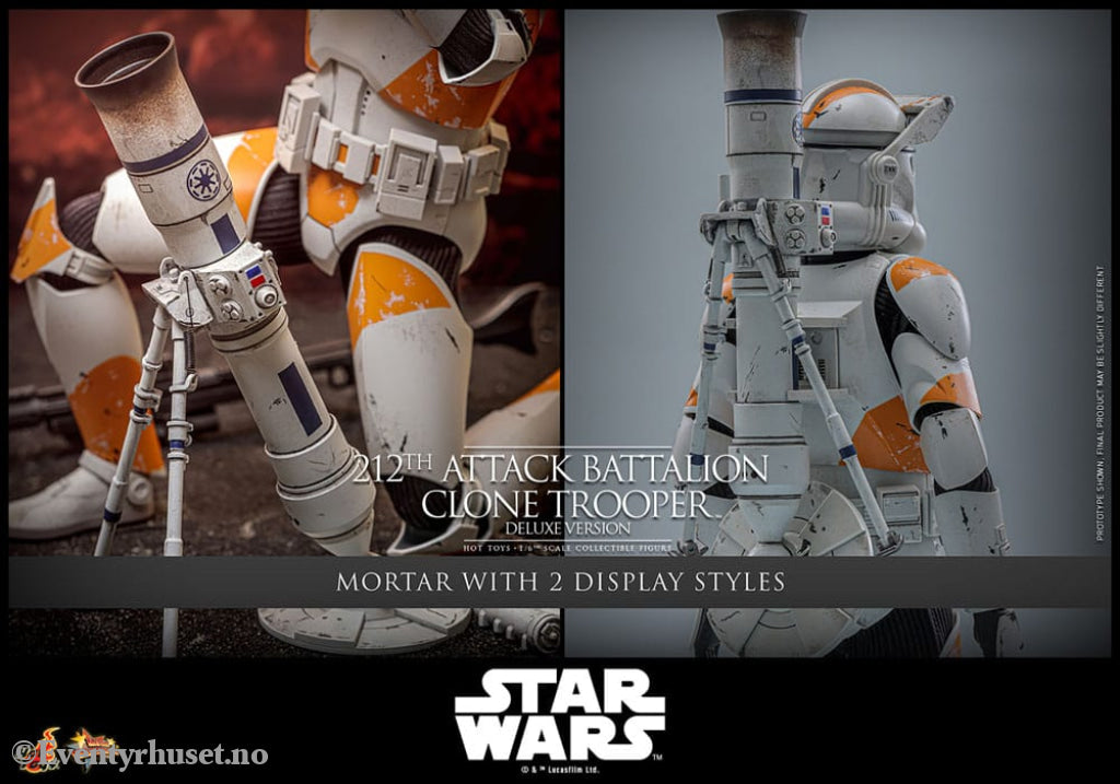 Star Wars: The Clone Wars Action Figure 1/6 212th Attack Battalion Clone Trooper Deluxe Version 30 cm Toys