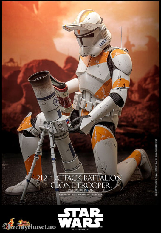 Star Wars: The Clone Wars Action Figure 1/6 212th Attack Battalion Clone Trooper Deluxe Version 30 cm Toys