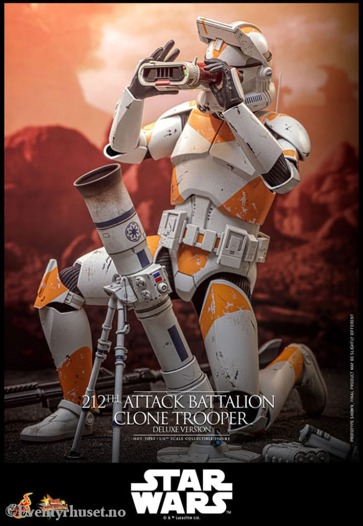 Star Wars: The Clone Wars Action Figure 1/6 212th Attack Battalion Clone Trooper Deluxe Version 30 cm Toys
