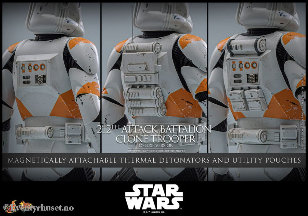 Star Wars: The Clone Wars Action Figure 1/6 212th Attack Battalion Clone Trooper Deluxe Version 30 cm Toys
