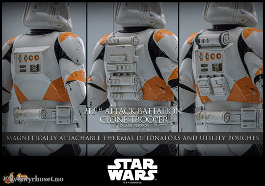 Star Wars: The Clone Wars Action Figure 1/6 212th Attack Battalion Clone Trooper Deluxe Version 30 cm Toys