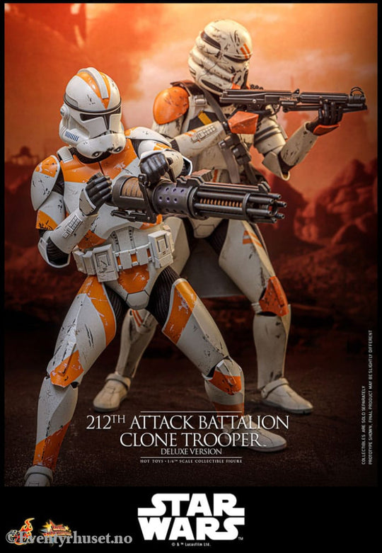 Star Wars: The Clone Wars Action Figure 1/6 212th Attack Battalion Clone Trooper Deluxe Version 30 cm Toys