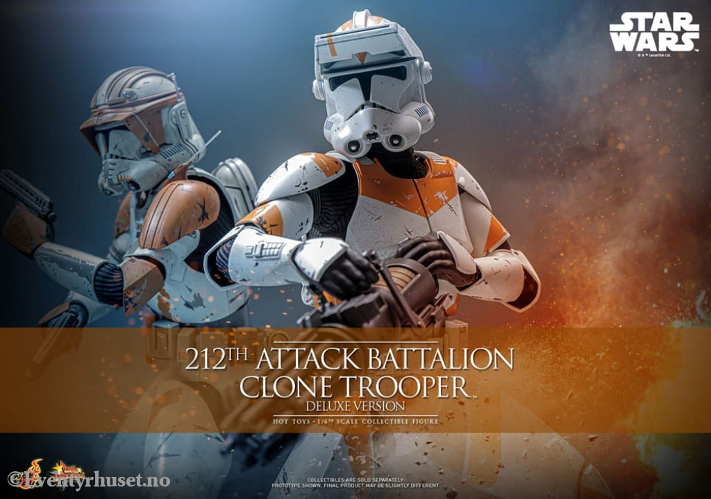 Star Wars: The Clone Wars Action Figure 1/6 212th Attack Battalion Clone Trooper Deluxe Version 30 cm Toys