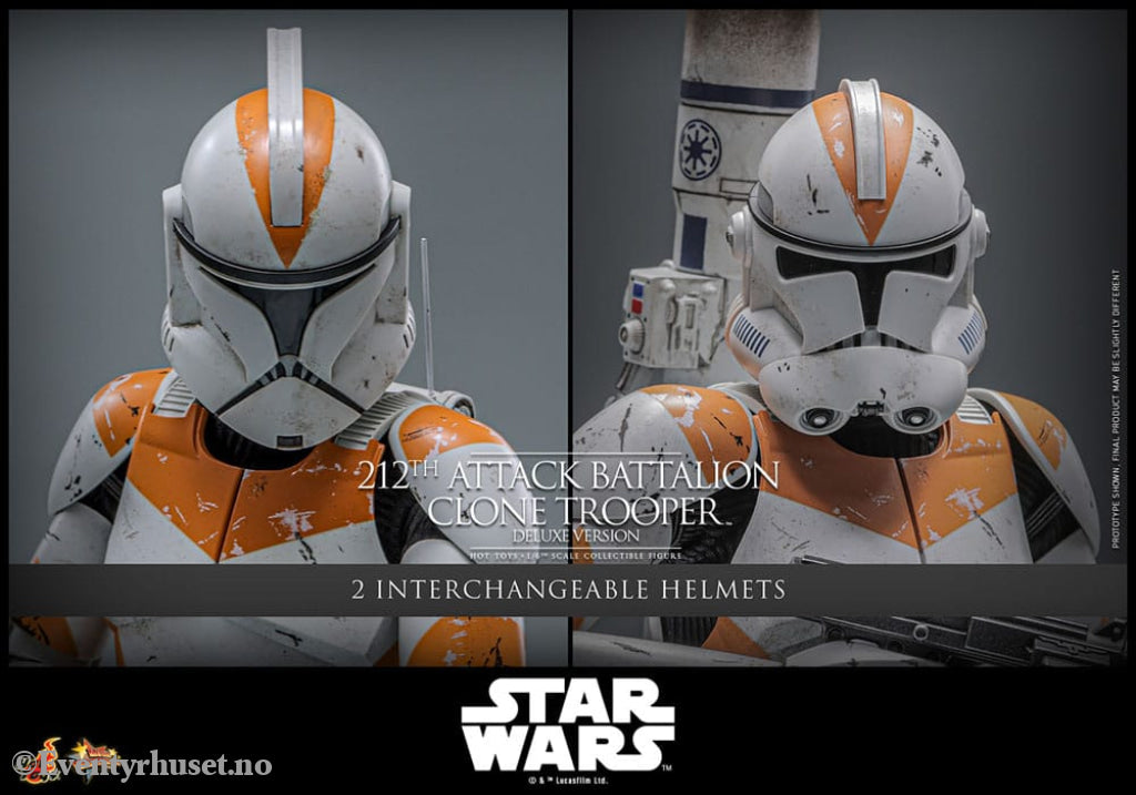 Star Wars: The Clone Wars Action Figure 1/6 212th Attack Battalion Clone Trooper Deluxe Version 30 cm Toys
