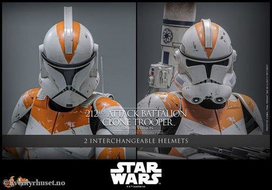 Star Wars: The Clone Wars Action Figure 1/6 212th Attack Battalion Clone Trooper Deluxe Version 30 cm Toys