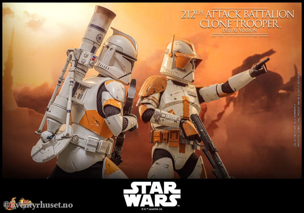 Star Wars: The Clone Wars Action Figure 1/6 212th Attack Battalion Clone Trooper Deluxe Version 30 cm Toys